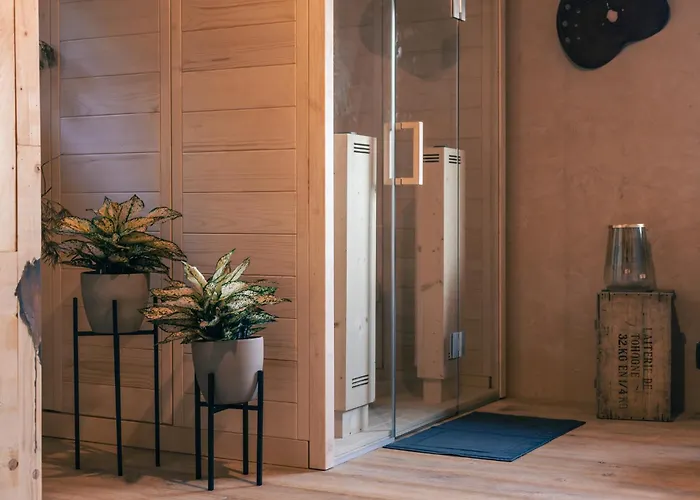 Unique W/ Amazing View&private Wellness Villa Dinant