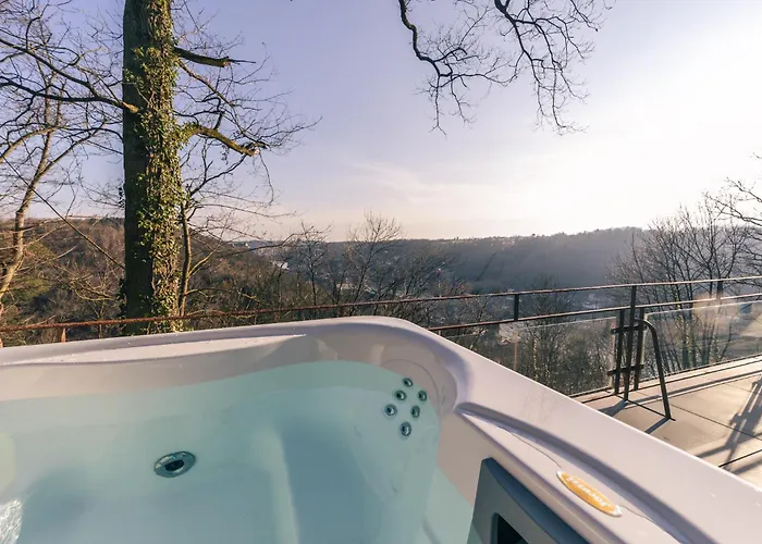 Unique W/ Amazing View&private Wellness Dinant